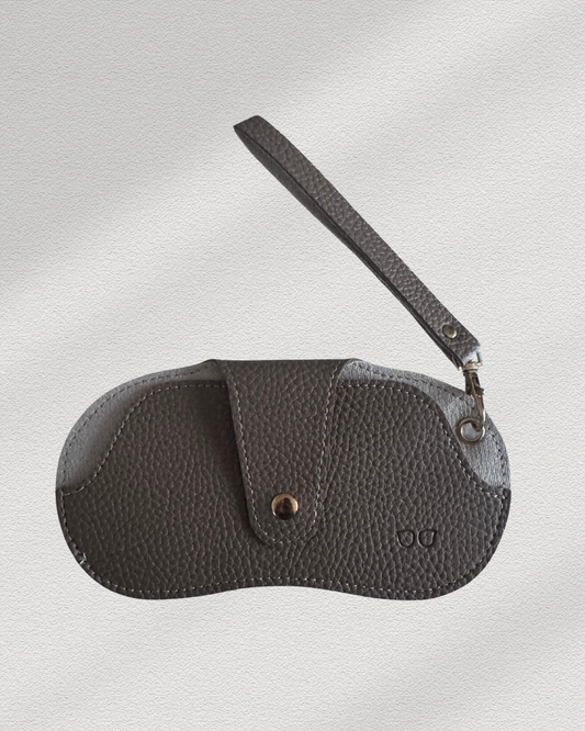 Hulstur fyrir gleraugu - brúnt