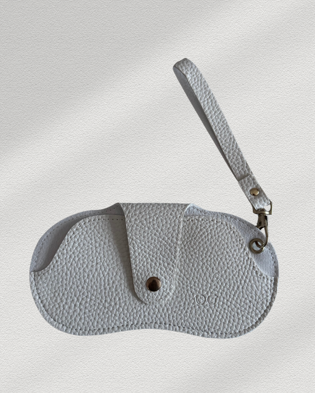 Hulstur fyrir gleraugu - hvítt