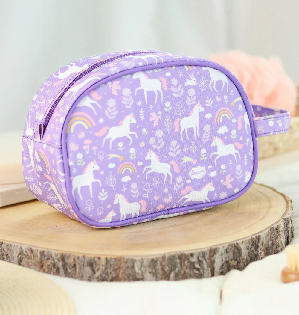 Snyrtitaska - einhyrningur