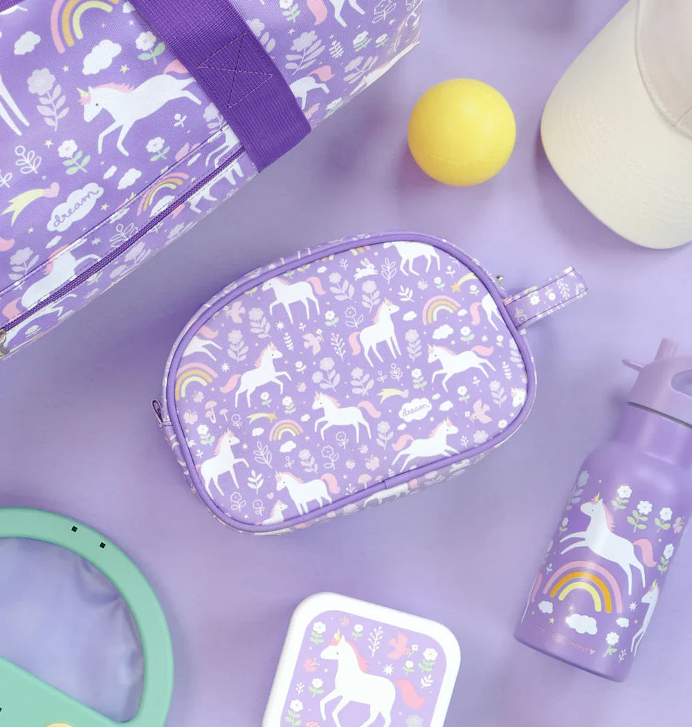 Snyrtitaska - einhyrningur